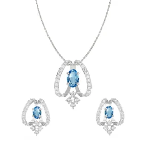 Silver Stella Jewellery Set