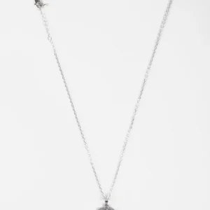 Silver Heart Pendant Chain Necklace