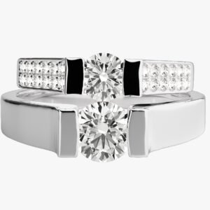 Silver Engagement Ring