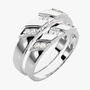 Silver Engagement Ring