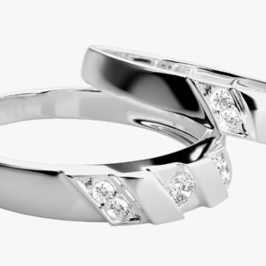 Silver Engagement Ring